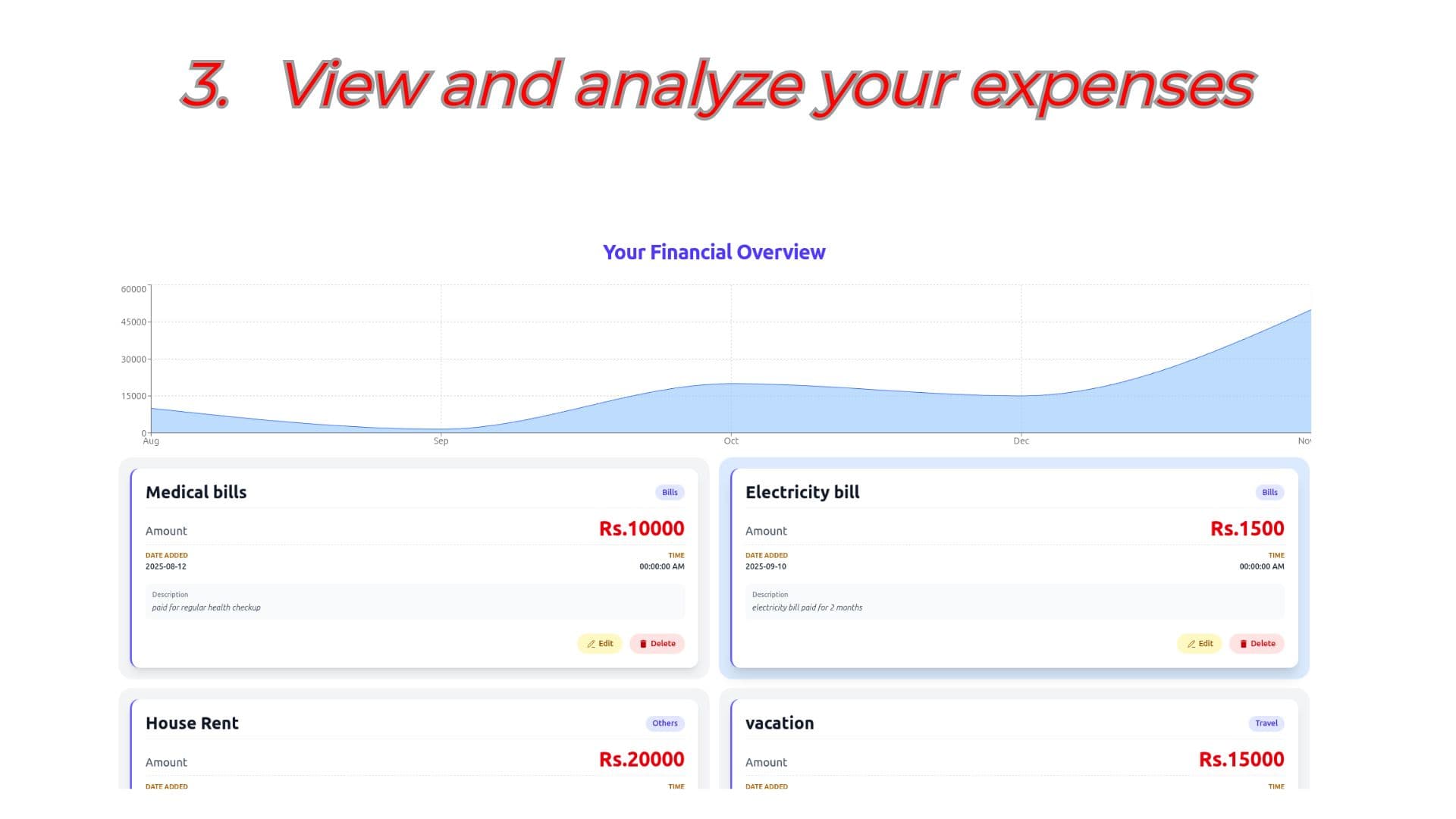Track and visulaize preview